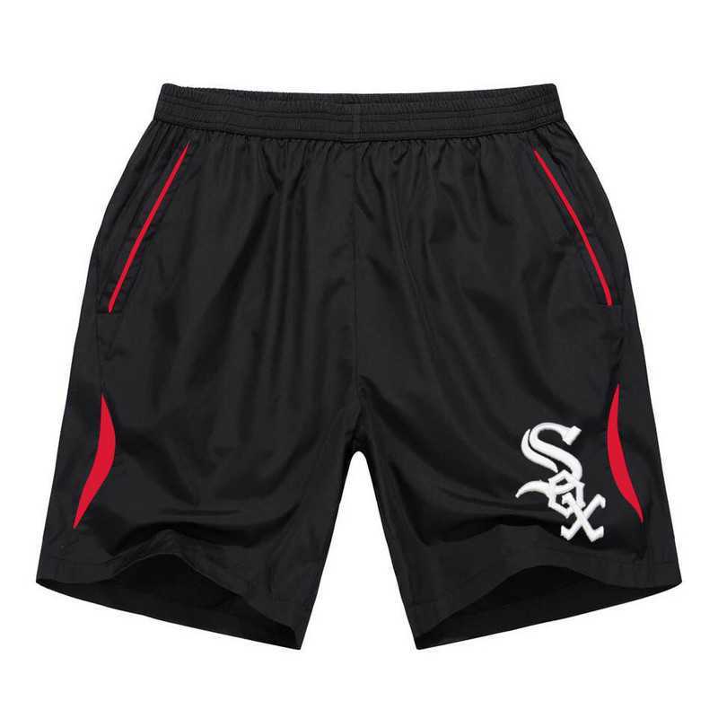 Men's Chicago White Sox Black Red Stripe MLB Shorts,We sell and wholesale Men's Chicago White Sox Black Red Stripe MLB Shorts on line form chian!